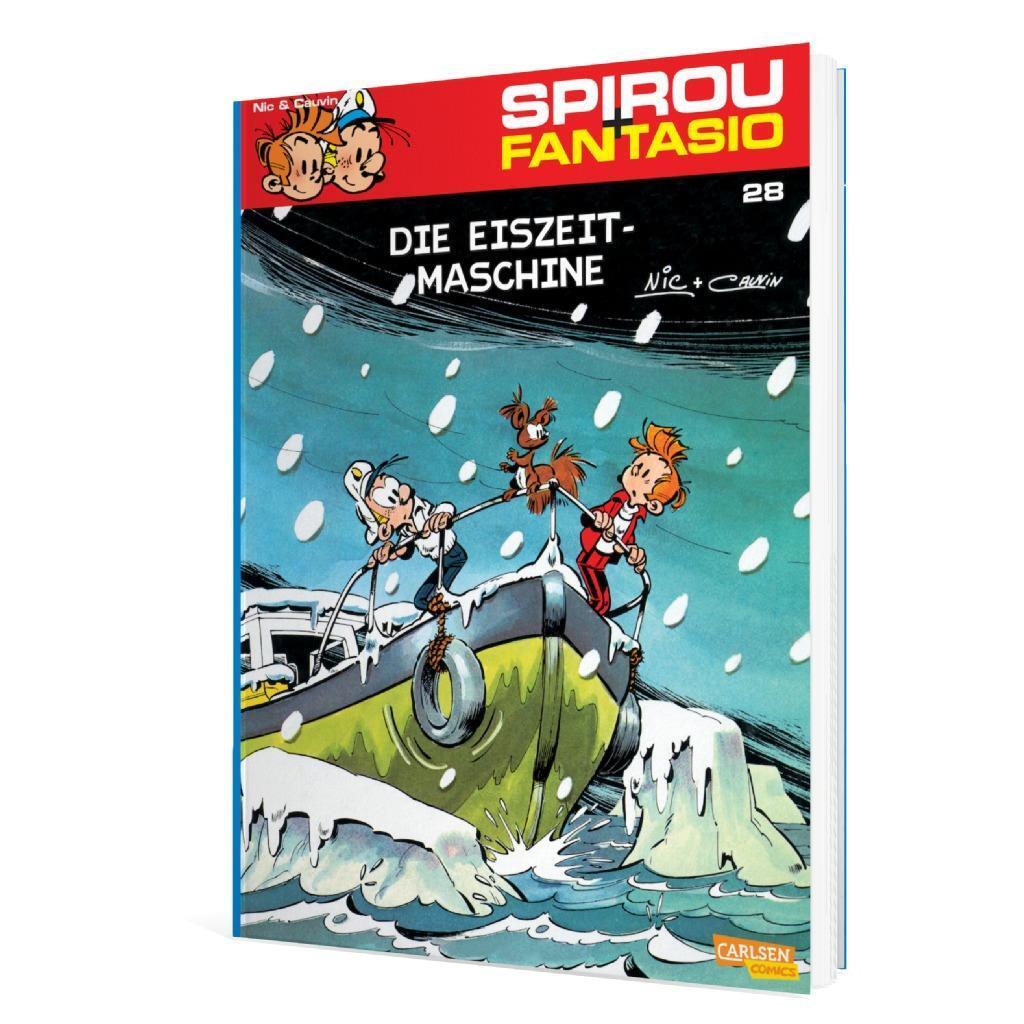 Bild: 9783551772282 | Spirou und Fantasio 28. Die Eiszeit-Maschine | (Neuedition) | Buch