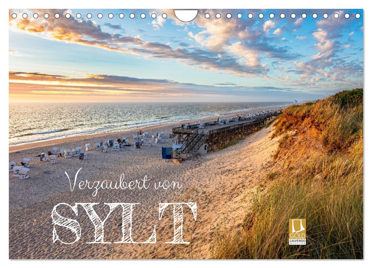 Cover: 9783383943713 | Verzaubert von Sylt (Wandkalender 2025 DIN A4 quer), CALVENDO...