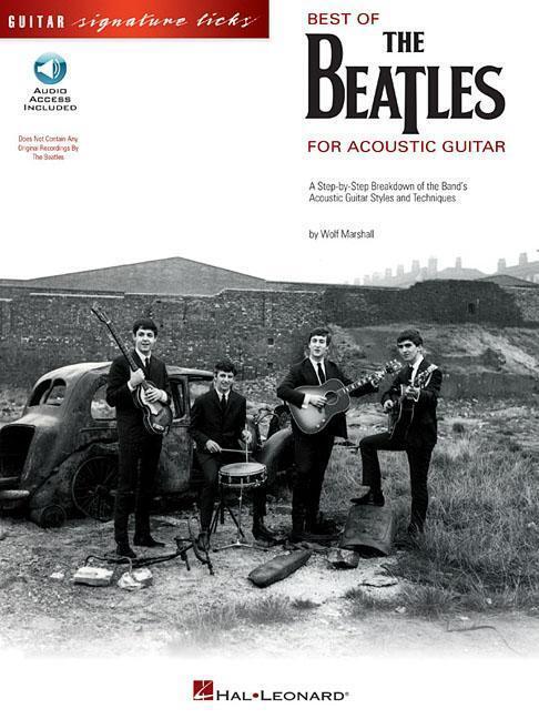 Cover: 9780634014178 | Best of the Beatles for Acoustic Guitar Guitar Signature Licks...