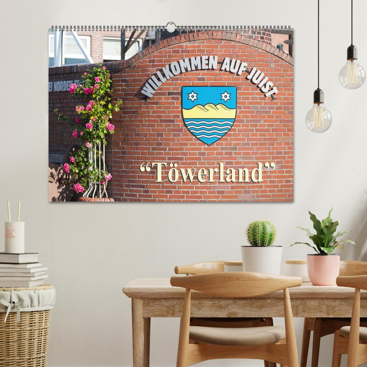 Bild: 9783457128671 | "Töwerland" Juist (Wandkalender 2025 DIN A2 quer), CALVENDO...