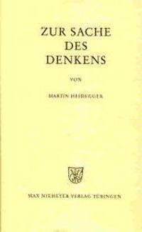 Cover: 9783484700345 | Zur Sache des Denkens | Martin Heidegger | Buch | V | Deutsch | 1999