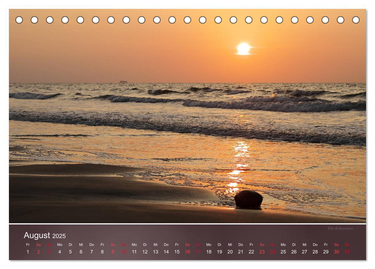 Bild: 9783435040469 | Farben am Meer (Tischkalender 2025 DIN A5 quer), CALVENDO...