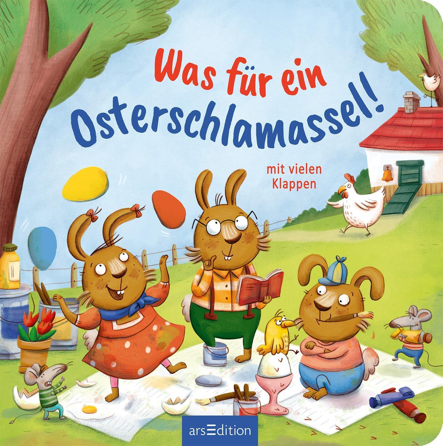 Bild: 9783845855608 | Was für ein Osterschlamassel! | Mit vielen Klappen | Buch | 14 S.