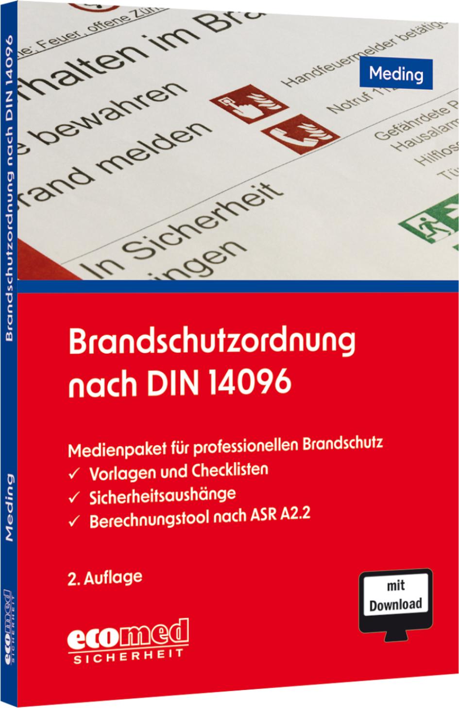 Cover: 9783609687148 | Brandschutzordnung nach DIN 14096 | Klaus Meding | Taschenbuch | 2025