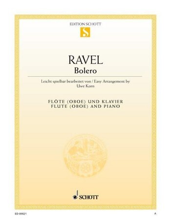 Cover: 9790001150583 | Bolero | Maurice Ravel | Buch | 14 S. | Deutsch | 2008 | Schott Music