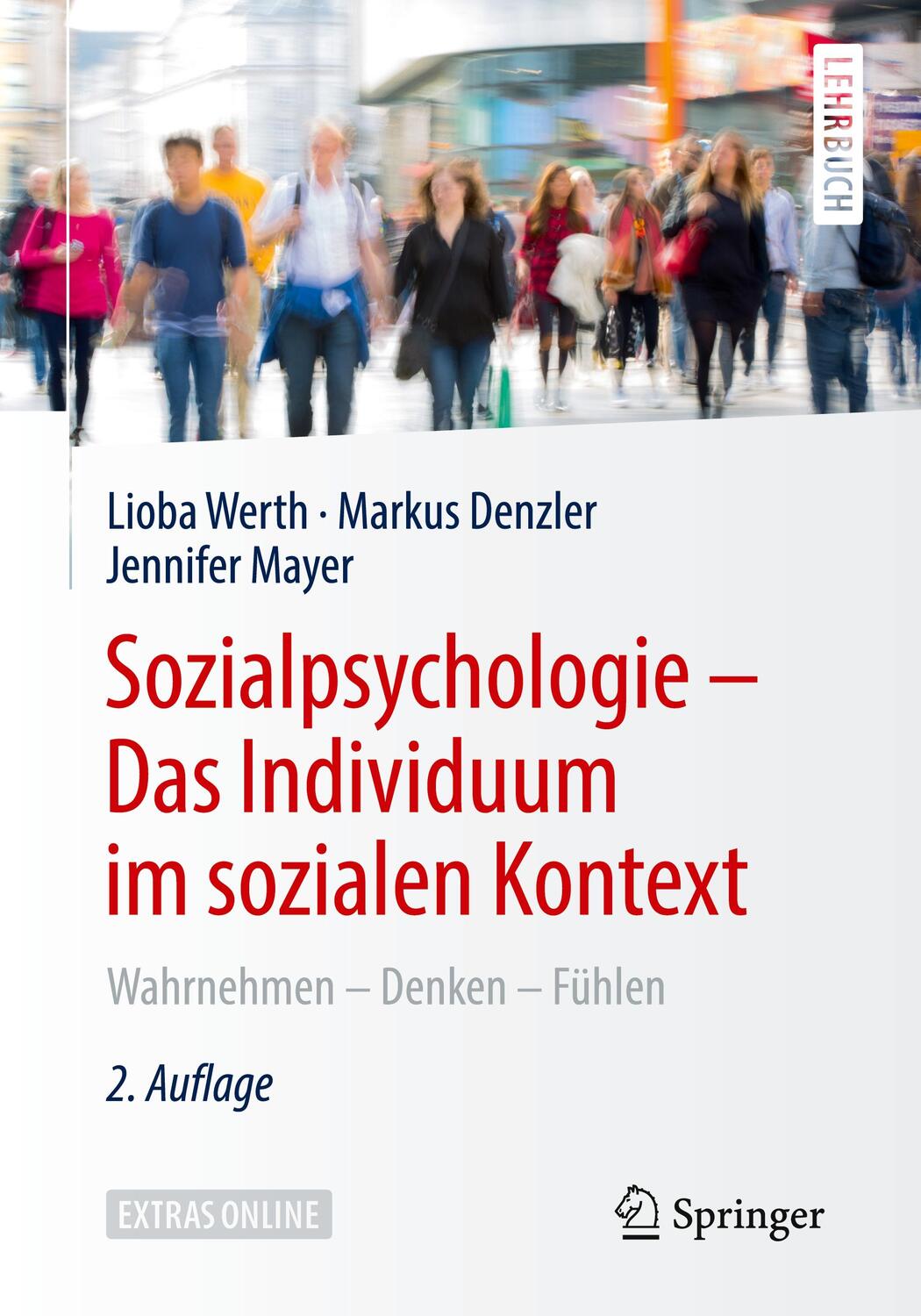Cover: 9783662538968 | Sozialpsychologie - Das Individuum im sozialen Kontext | Werth | Buch