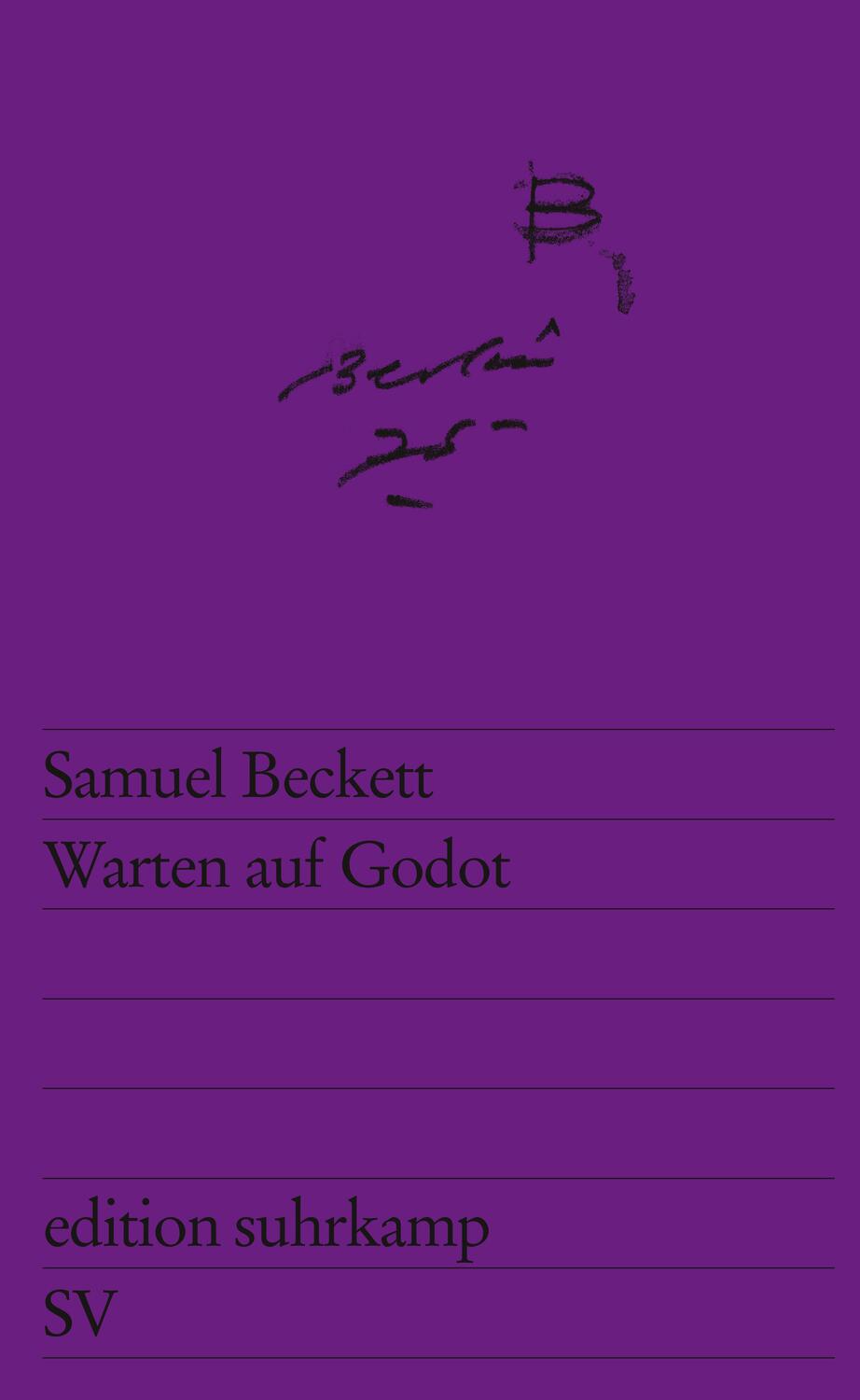 Cover: 9783518124659 | Warten auf Godot | Faksimileausgabe | Samuel Beckett | Taschenbuch