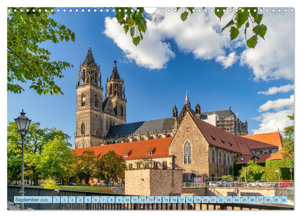 Bild: 9783383967436 | Mit dem Magdeburger Dom durchs Jahr (Wandkalender 2025 DIN A3...