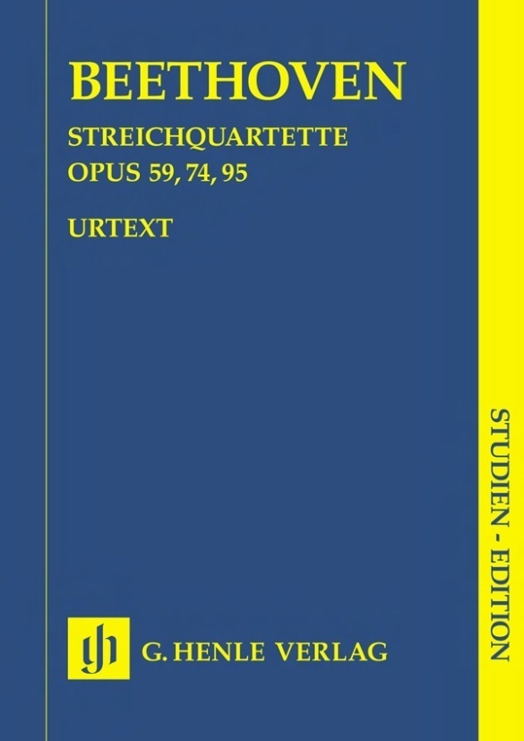Cover: 9790201892689 | String Quartets op. 59, 74, 95 | Besetzung: Streichquartette | Buch