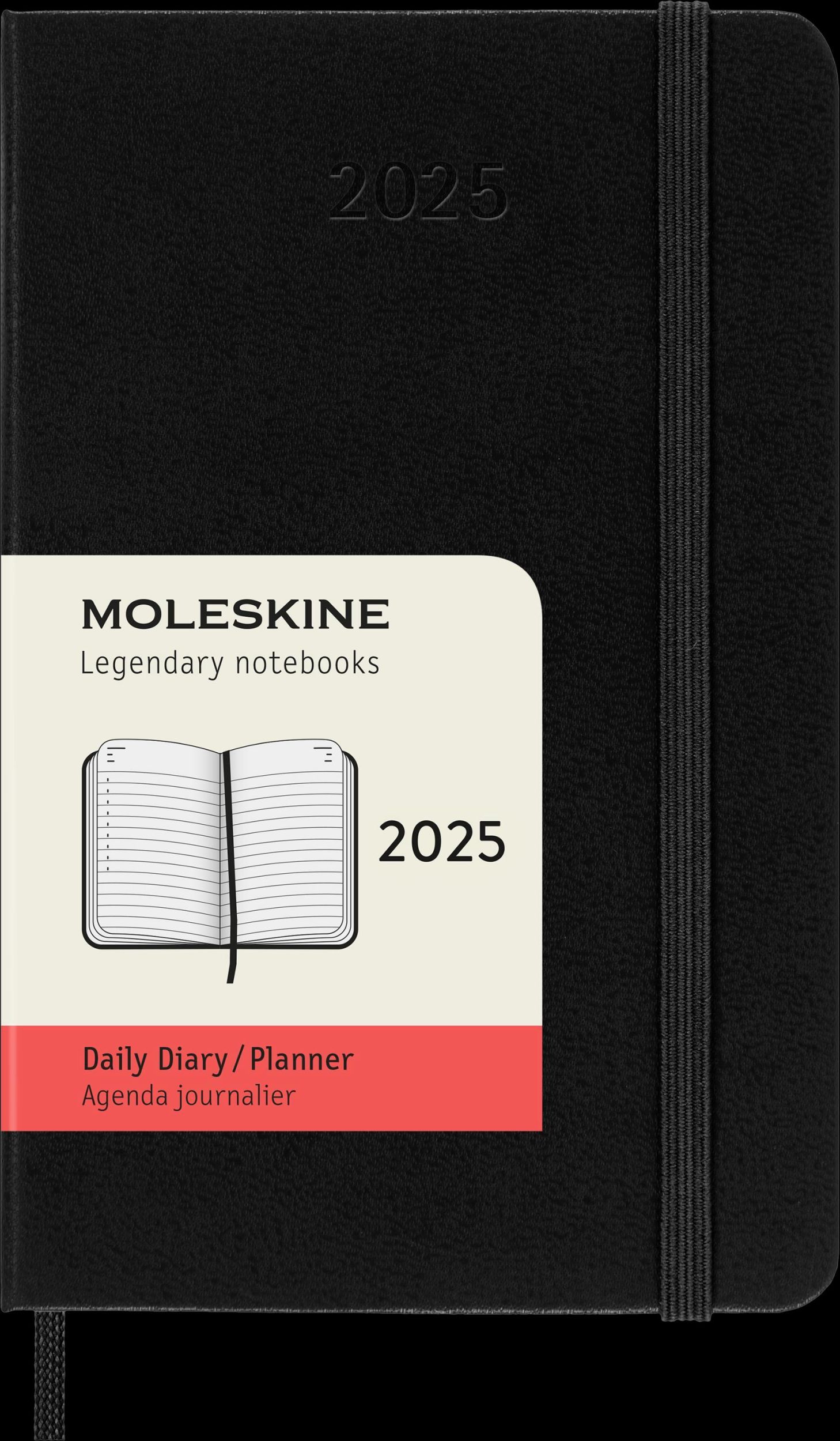 Bild: 8056999270193 | Moleskine Classic 12 Month 2025 Daily Planner, Hard Cover, Pocket...