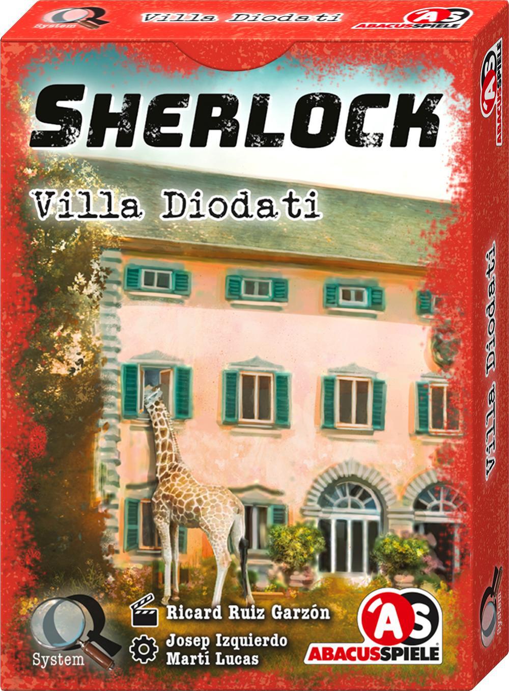 Cover: 4011898482324 | Sherlock Fantasy - Villa Diodati | Ricard Ruiz Garzón | Spiel | 2023