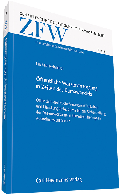 Cover: 9783452297440 | Öffentliche Wasserversorgung in Zeiten des Klimawandels | Reinhardt