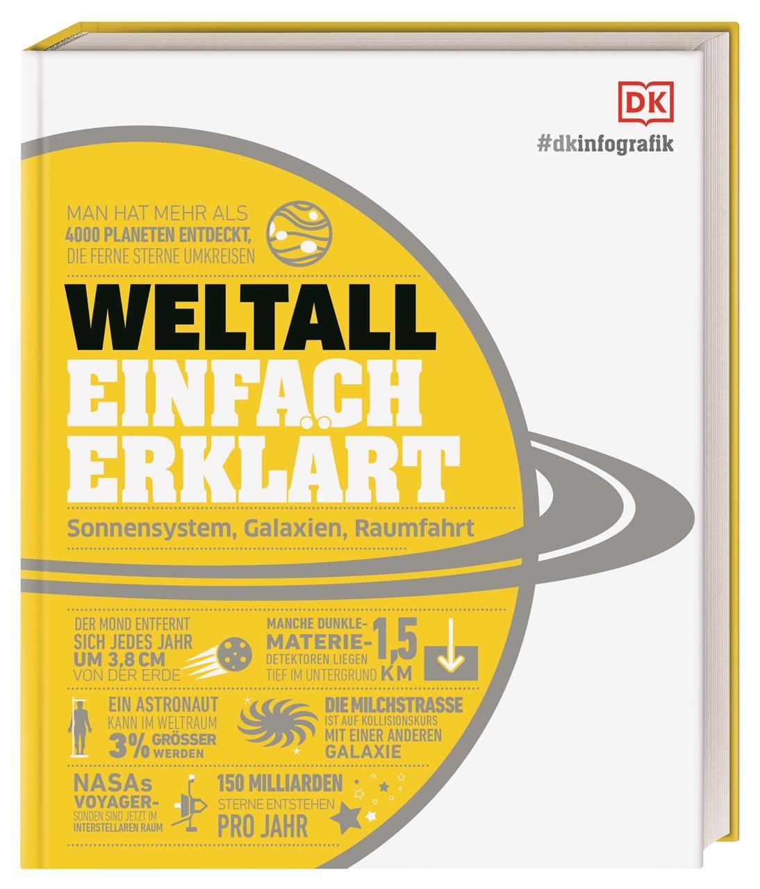 Cover: 9783831043446 | #dkinfografik. Weltall einfach erklärt | Abigail Beall (u. a.) | Buch