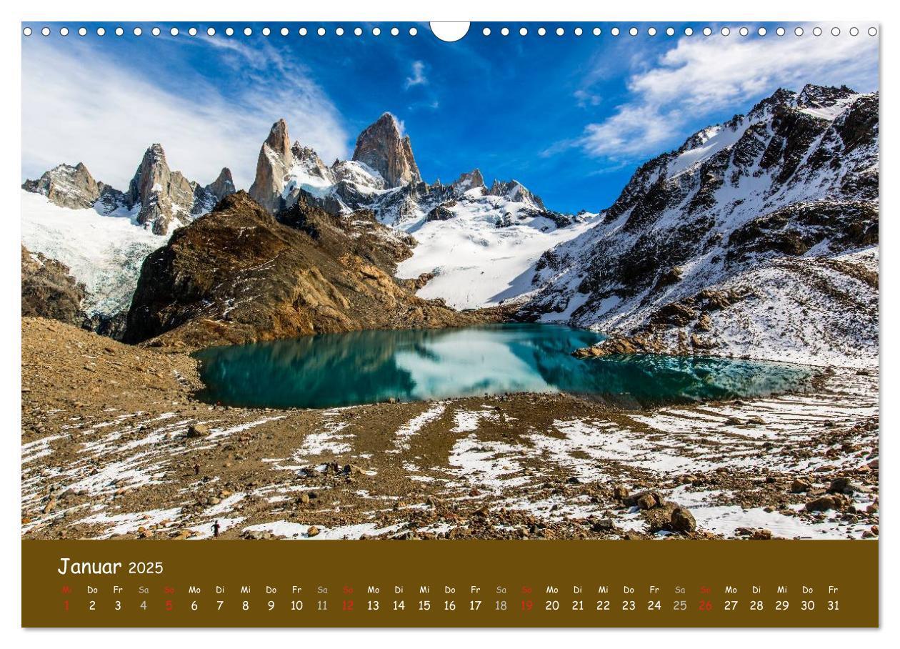 Bild: 9783435594788 | Patagonien 2025 - Traumziel in den Anden (Wandkalender 2025 DIN A3...