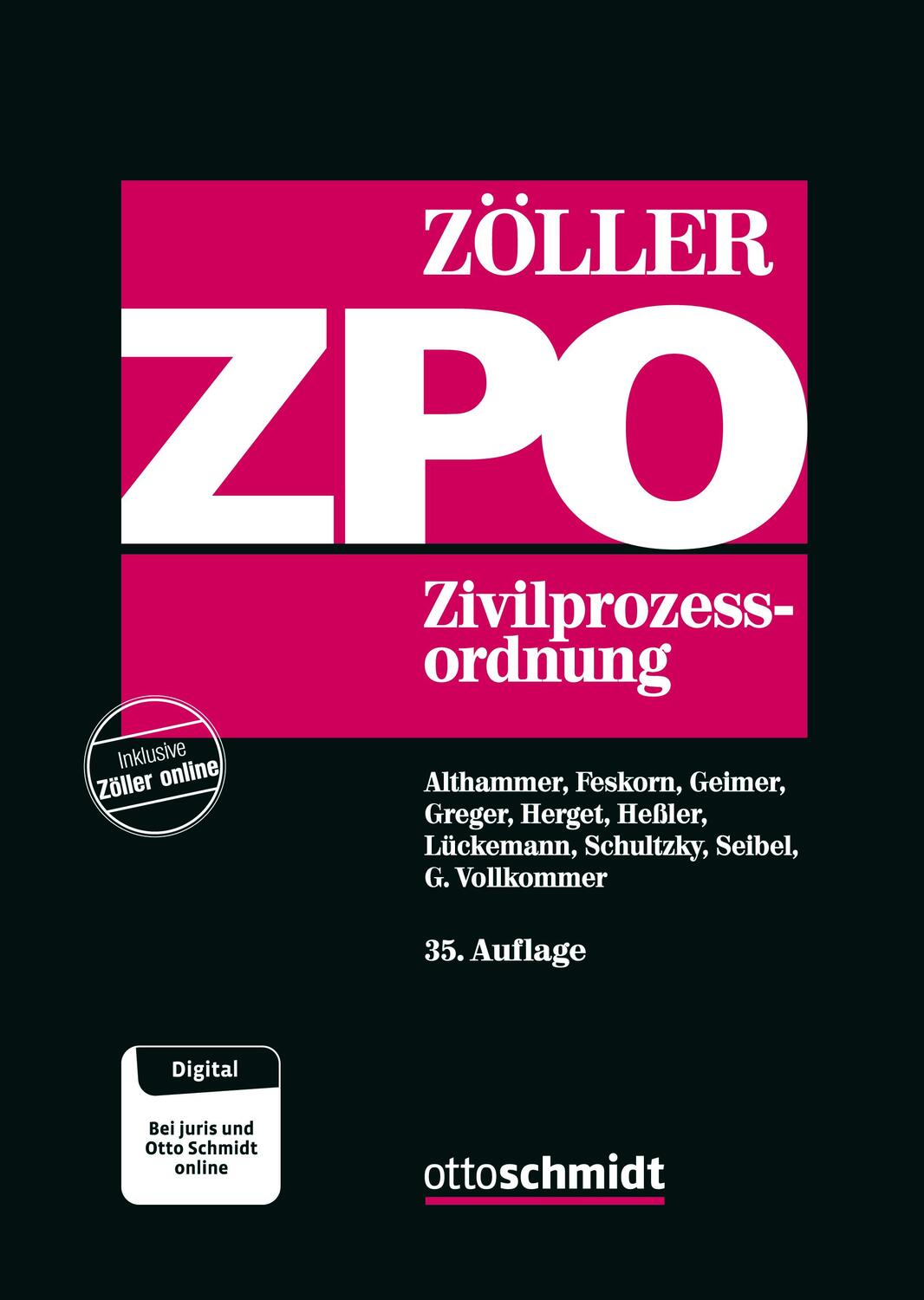 Cover: 9783504470272 | Zivilprozessordnung ZPO | Buch | 3142 S. | Deutsch | 2023
