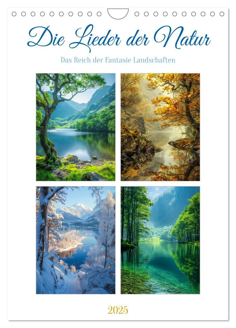 Cover: 9783383790300 | Die Lieder der Natur (Wandkalender 2025 DIN A4 hoch), CALVENDO...