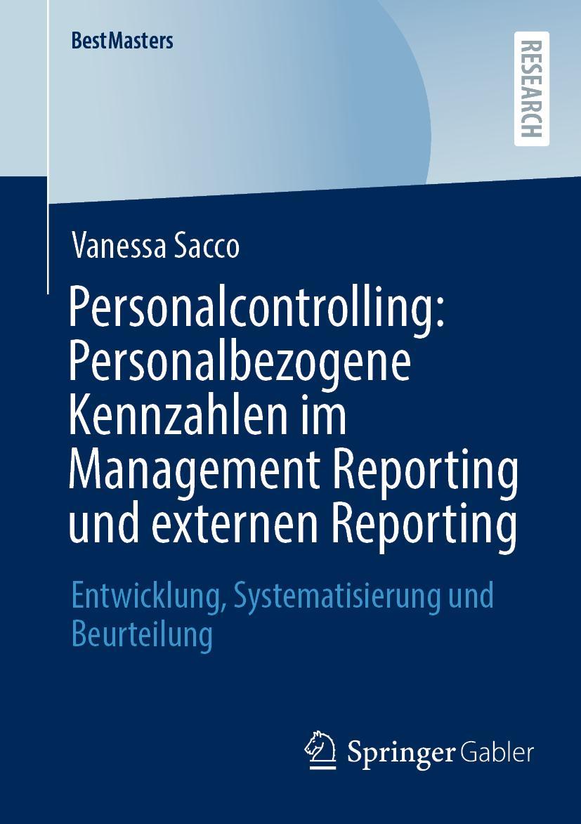 Cover: 9783658382193 | Personalcontrolling: Personalbezogene Kennzahlen im Management...