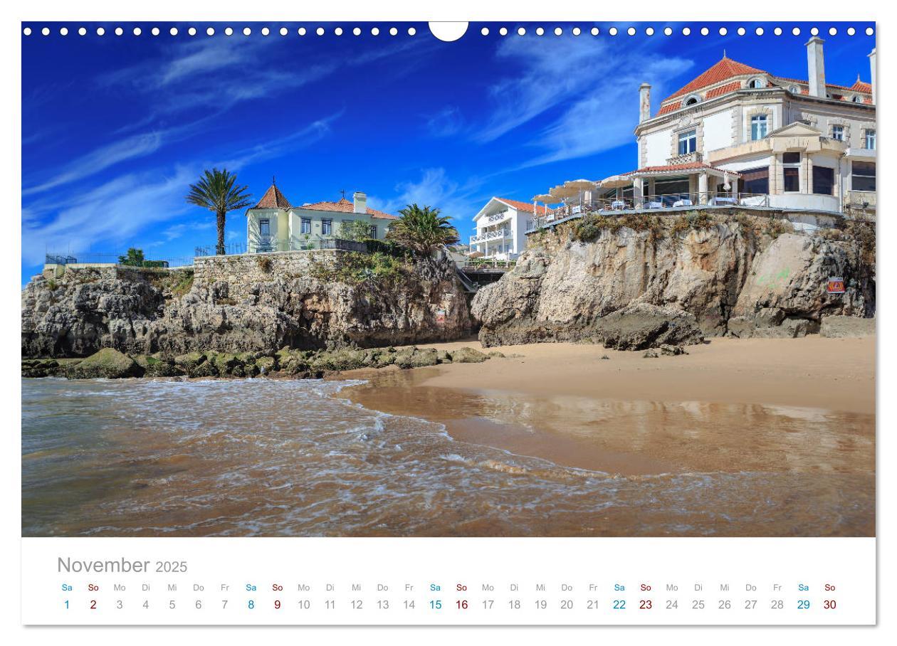 Bild: 9783435244737 | CASCAIS - die schönsten Badeorte Lissabons (Wandkalender 2025 DIN...