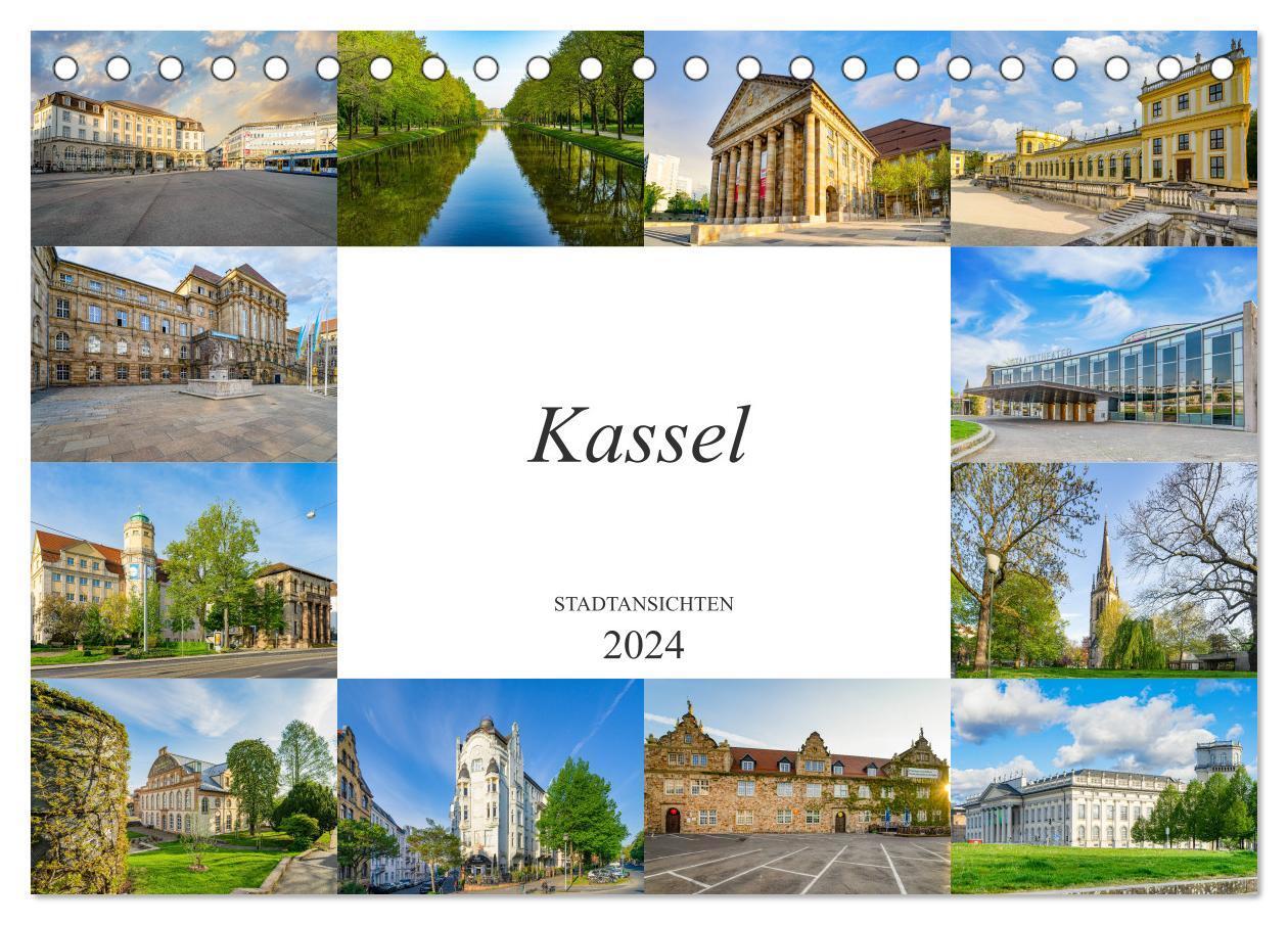 Cover: 9783675556492 | Kassel Stadtansichten (Tischkalender 2024 DIN A5 quer), CALVENDO...
