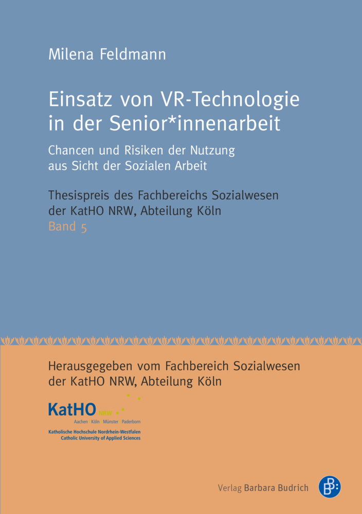 Cover: 9783847423997 | Einsatz von VR-Technologie in der Senior*innenarbeit; . | Feldmann