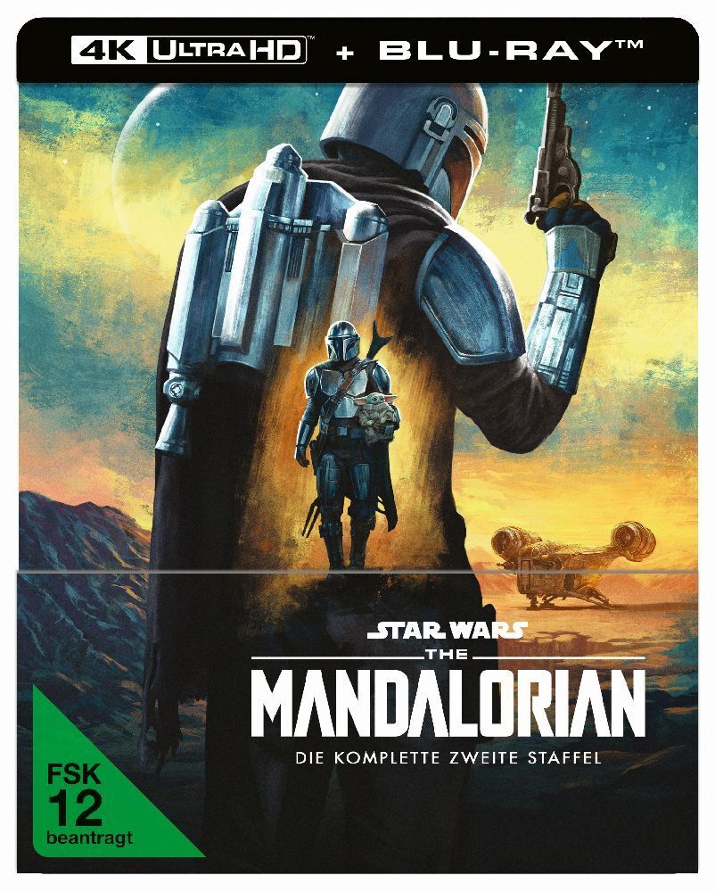Cover: 4061229400190 | The Mandalorian. Staffel.2, 2 4K UHD-Blu-ray + 2 Blu-ray (Limited...