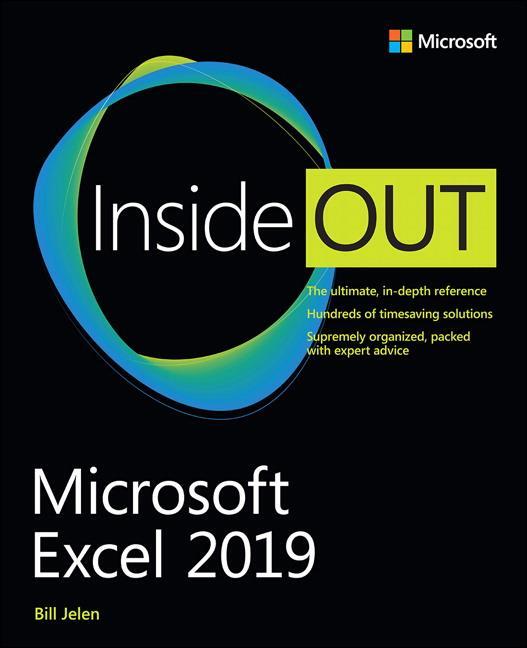 Cover: 9781509307692 | Microsoft Excel 2019 Inside Out | Bill Jelen | Taschenbuch | Englisch