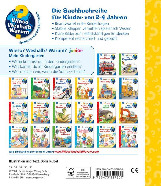 Bild: 9783473327867 | Wieso? Weshalb? Warum? junior, Band 24: Mein Kindergarten | Rübel