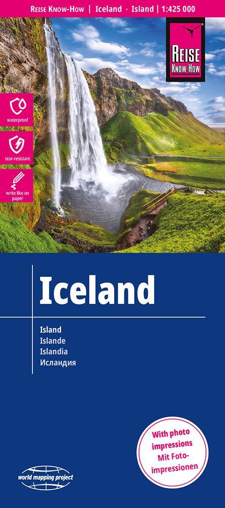 Cover: 9783831774494 | Reise Know-How Landkarte Island / Iceland (1:425.000) | GmbH | 2 S.