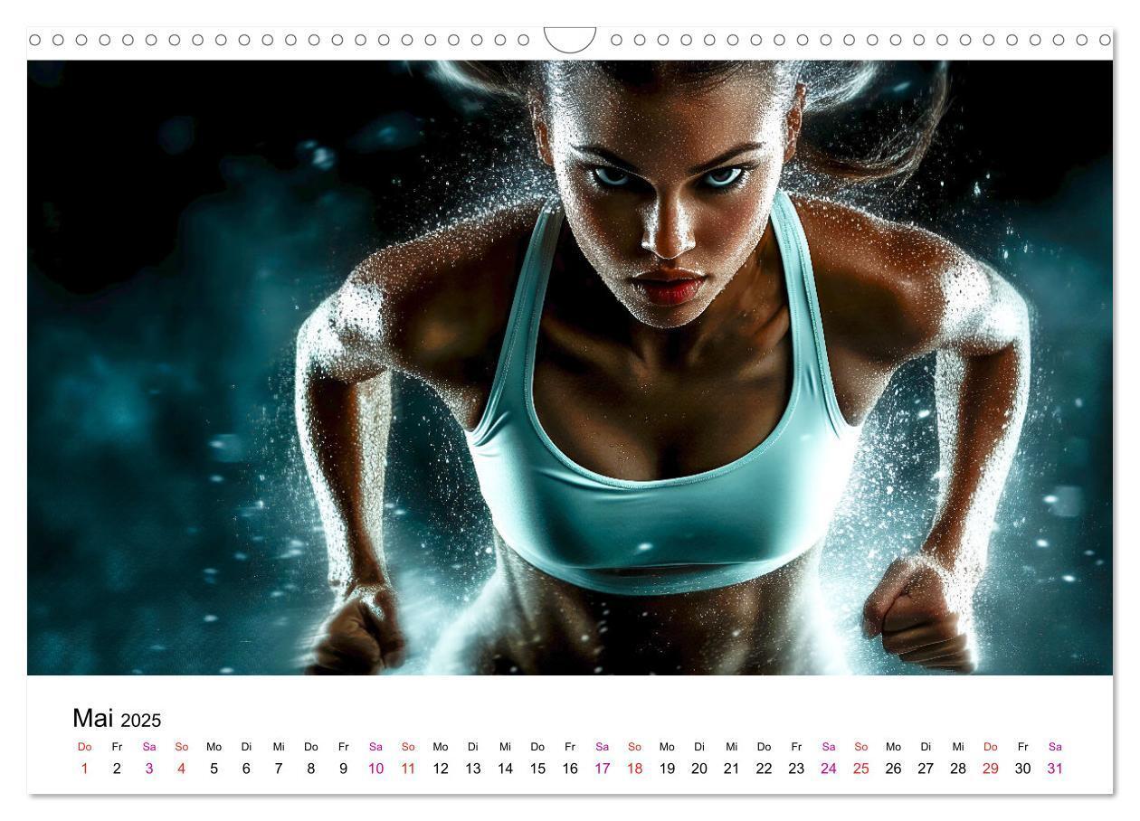 Bild: 9783457185254 | Sport Art (Wandkalender 2025 DIN A3 quer), CALVENDO Monatskalender