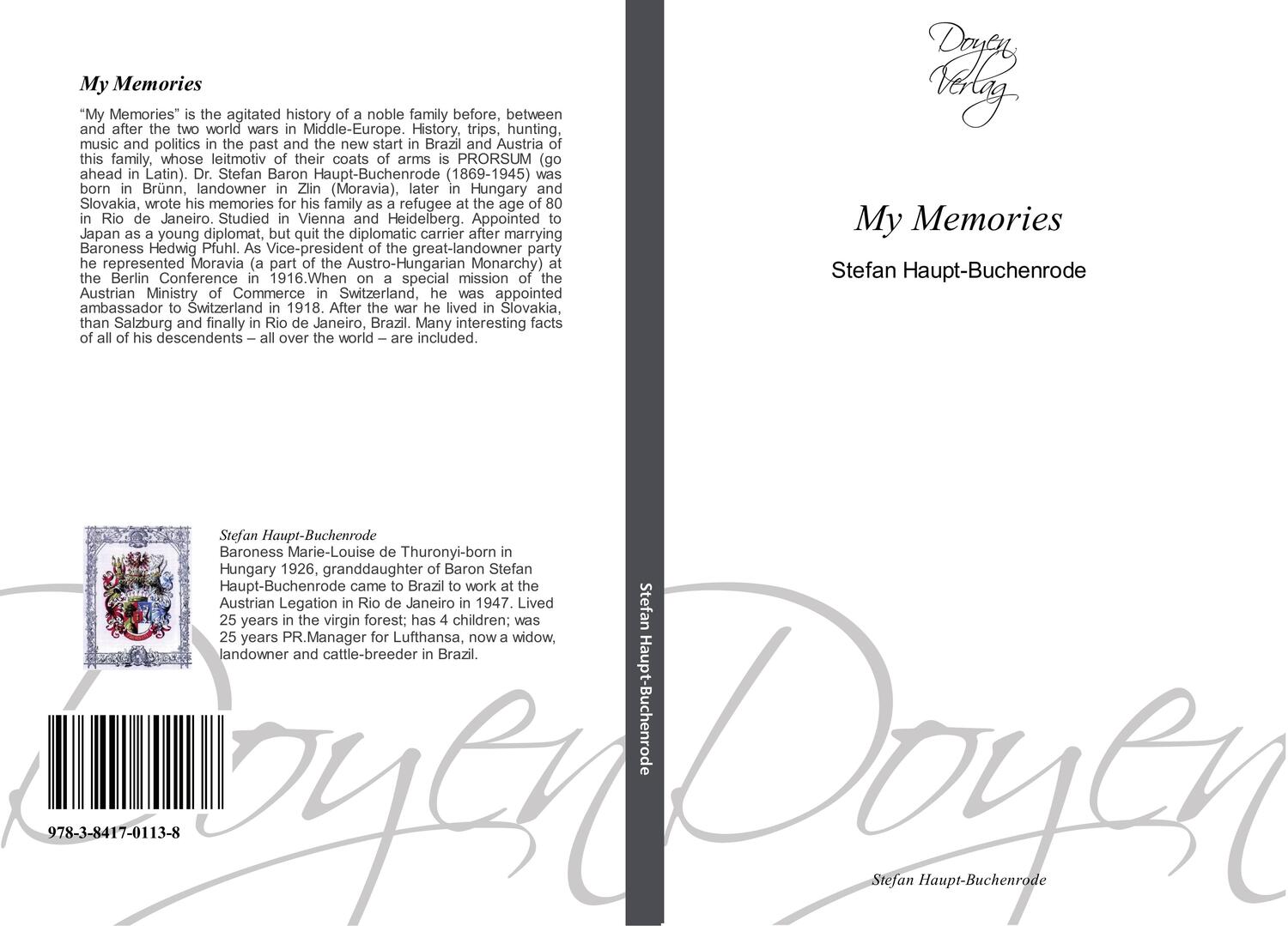 Cover: 9783841701138 | My Memories | Stefan Haupt-Buchenrode | Stefan Haupt-Buchenrode | Buch