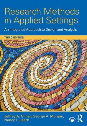 Cover: 9781138852976 | Research Methods in Applied Settings | George A. Morgan (u. a.) | Buch