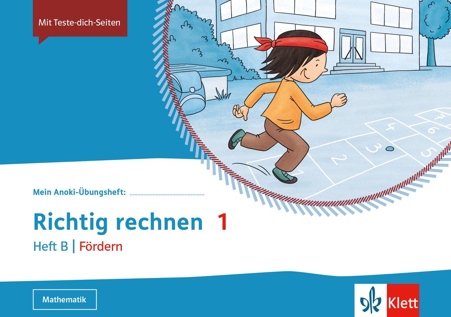 Cover: 9783121621095 | Mein Anoki-Übungsheft. Richtig Rechnen 1. Heft B Fördern....