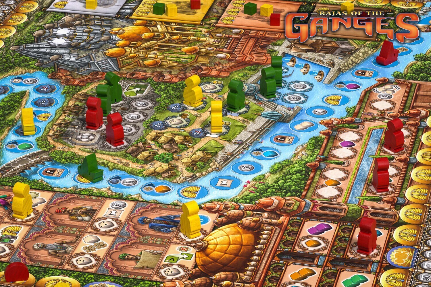 Bild: 4260071879783 | Rajas of the Ganges | Spiel | Deutsch | 2017 | R&R Games