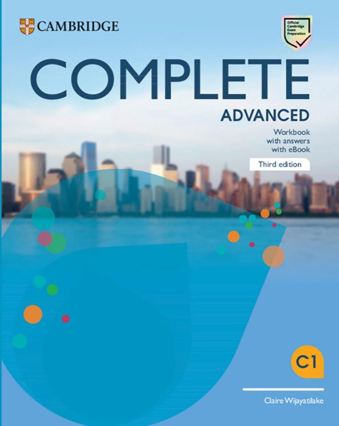 Cover: 9783125352551 | Complete Advanced. Third Edition. Workbook with Answers with eBook