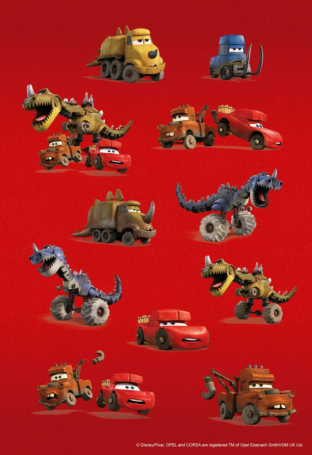 Bild: 9783833243134 | Disney PIXAR Cars On The Road: Superstarker Sticker- und Malspaß