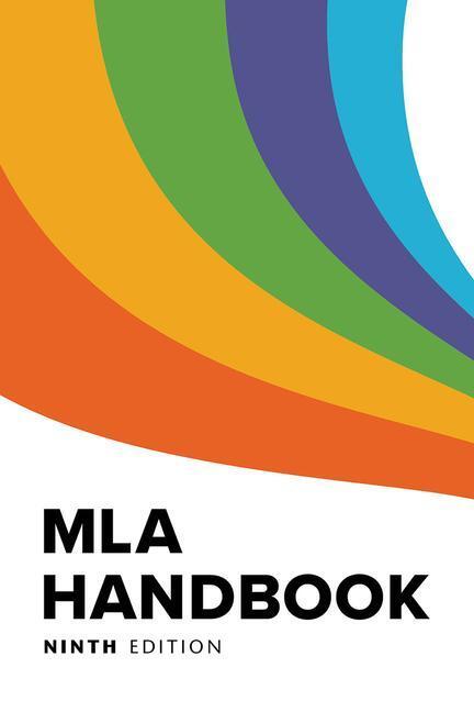 Cover: 9781603293518 | MLA Handbook (Official) | The Modern Language Association Of Ameri