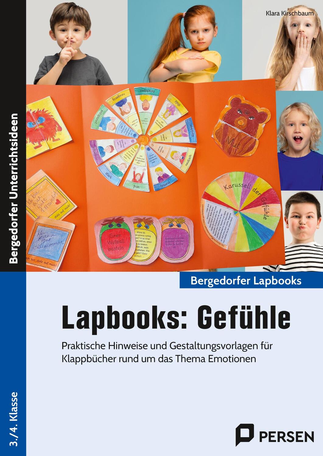 Cover: 9783403210795 | Lapbooks: Gefühle - 3./4. Klasse | Klara Kirschbaum | Broschüre | 2023