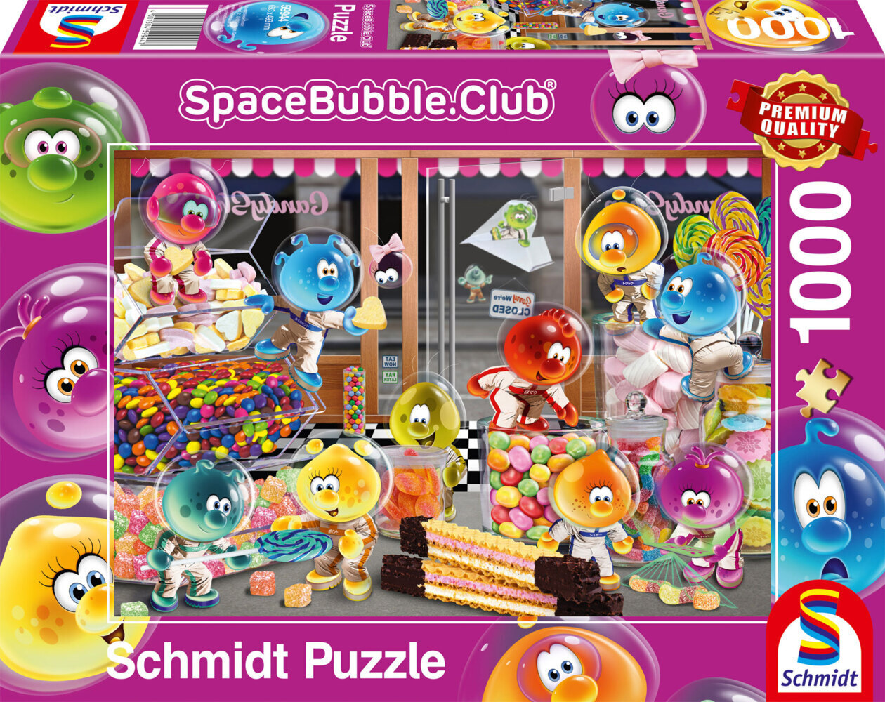 Cover: 4001504599447 | Happy Together im Candy Store | Puzzle Spacebubble.Club 1.000 Teile