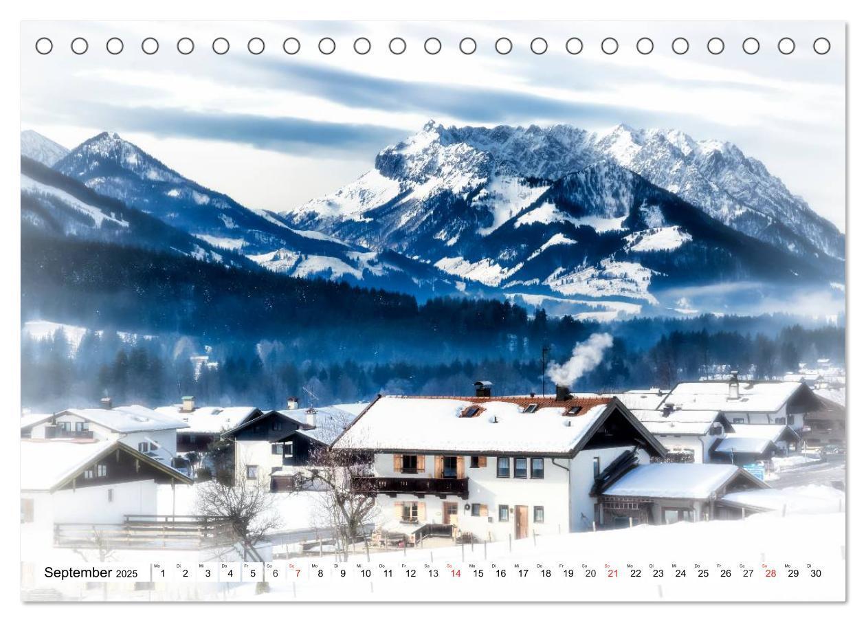 Bild: 9783435476350 | WINTERZAUBER Reit im Winkl und Umgebung (Tischkalender 2025 DIN A5...