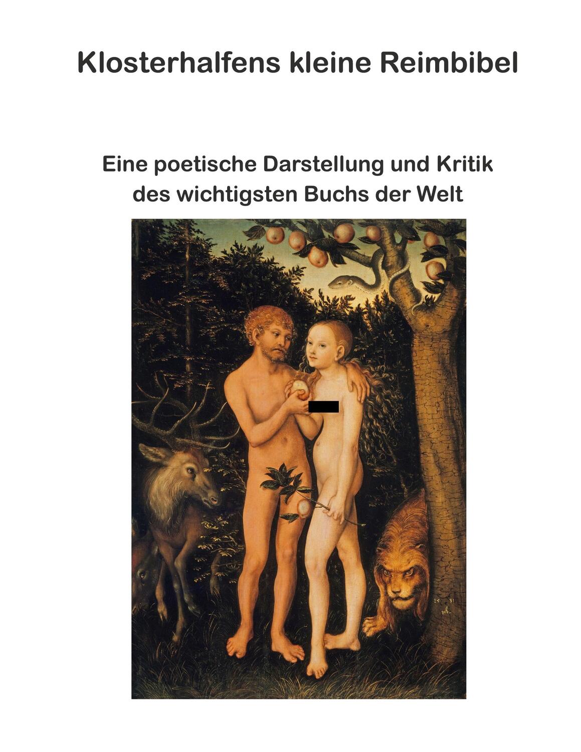 Cover: 9783738619577 | Klosterhalfens kleine Reimbibel | Wolfgang Klosterhalfen | Taschenbuch