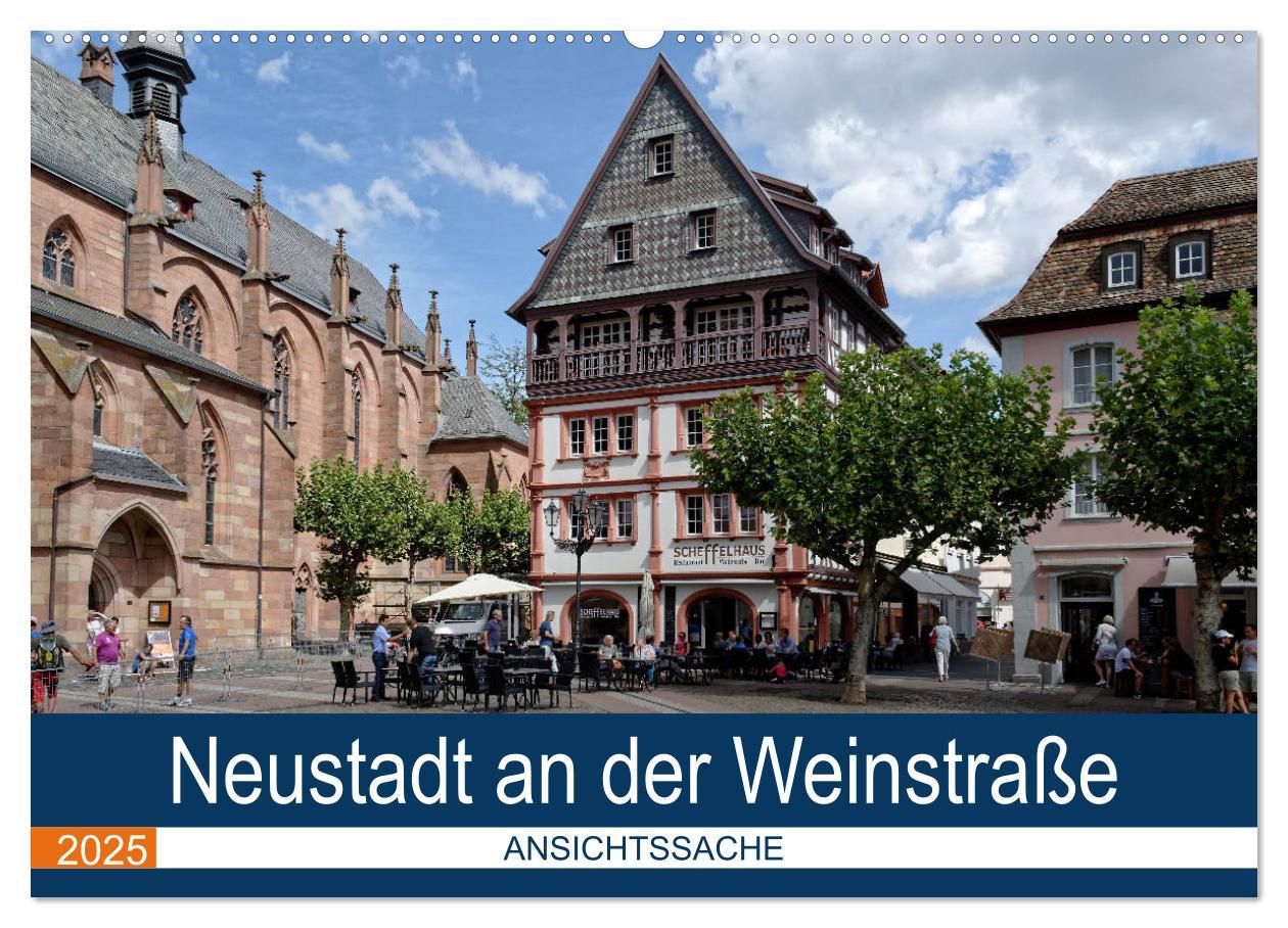 Cover: 9783435294299 | Neustadt an der Weinstraße - Ansichtssache (Wandkalender 2025 DIN...