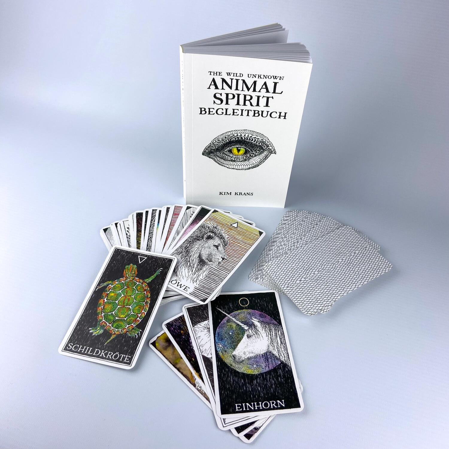 Bild: 9783747403648 | The Wild Unknown Animal Spirit | 63 Karten mit Begleitbuch | Kim Krans