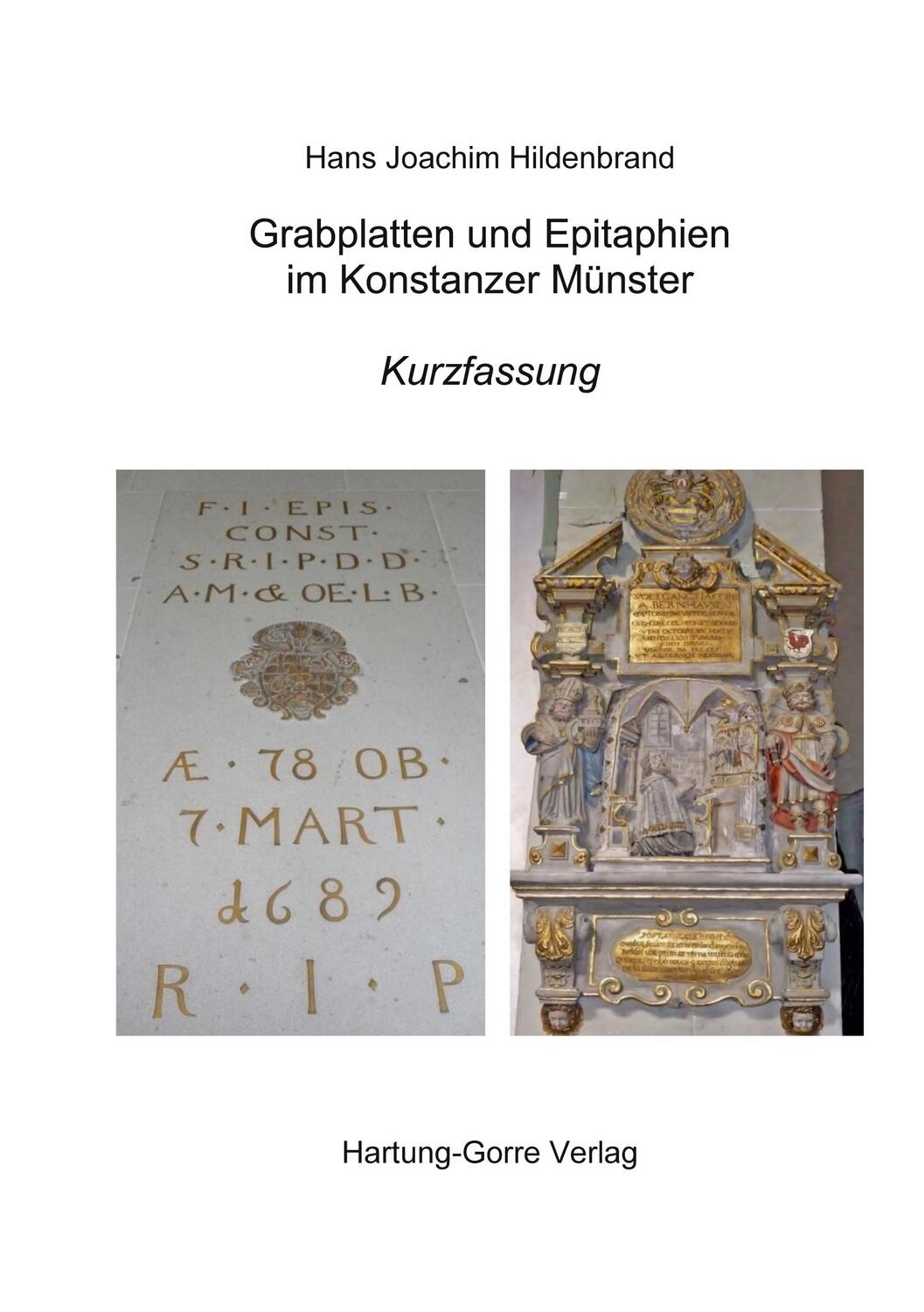 Cover: 9783866286382 | Grabplatten und Epitaphien im Konstanzer Münster | Kurzfassung | Buch