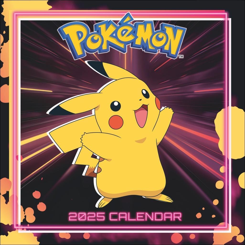 Cover: 9783840196706 | Pokémon Broschurkalender 2025 | Heye | Kalender | 28 S. | Englisch