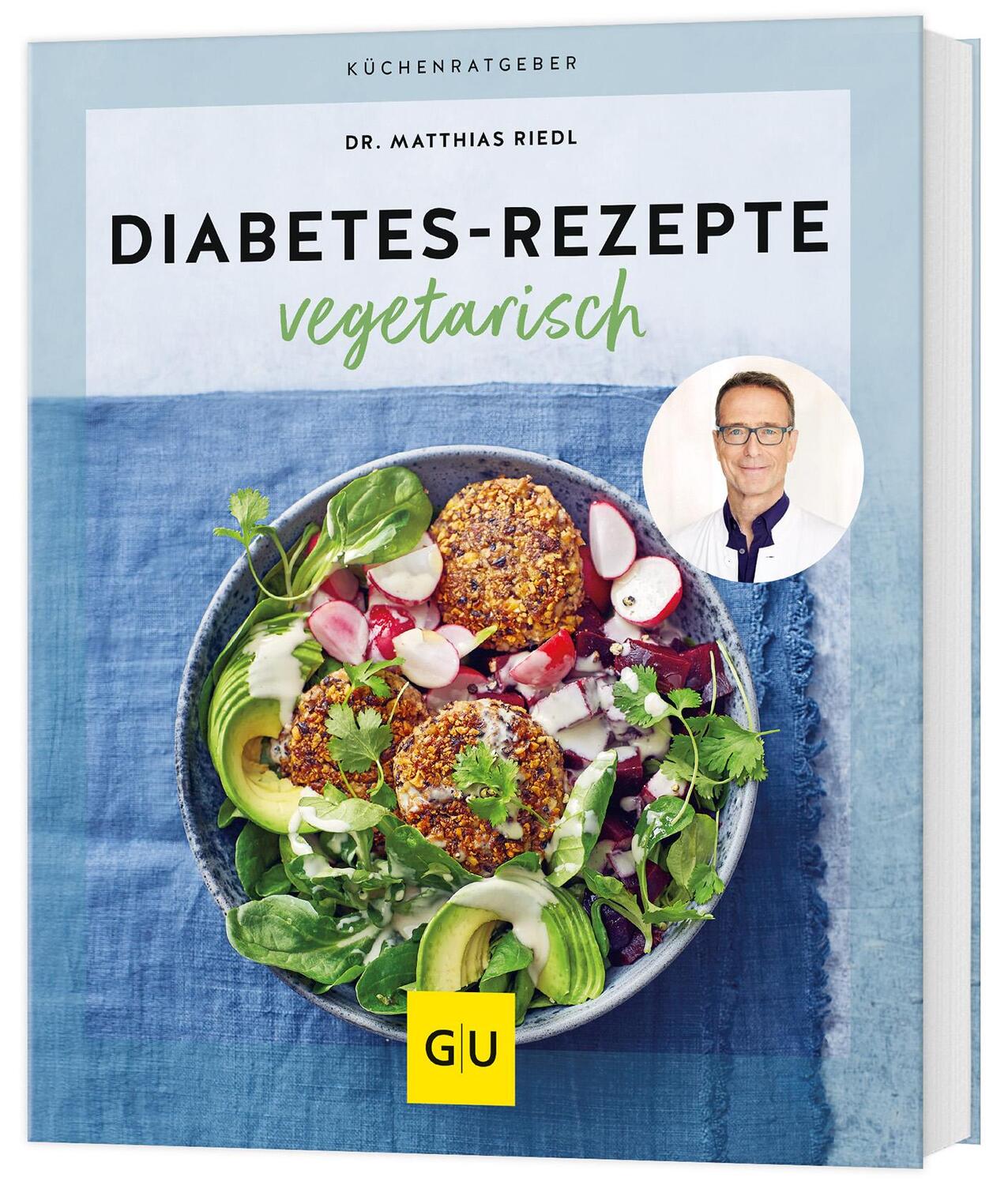 Cover: 9783833894428 | Diabetes-Rezepte vegetarisch | Matthias Riedl | Taschenbuch | 64 S.