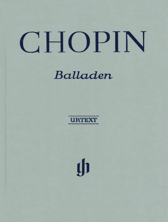 Cover: 9790201808635 | Chopin, Frédéric - Balladen | Instrumentation: Piano solo | Chopin