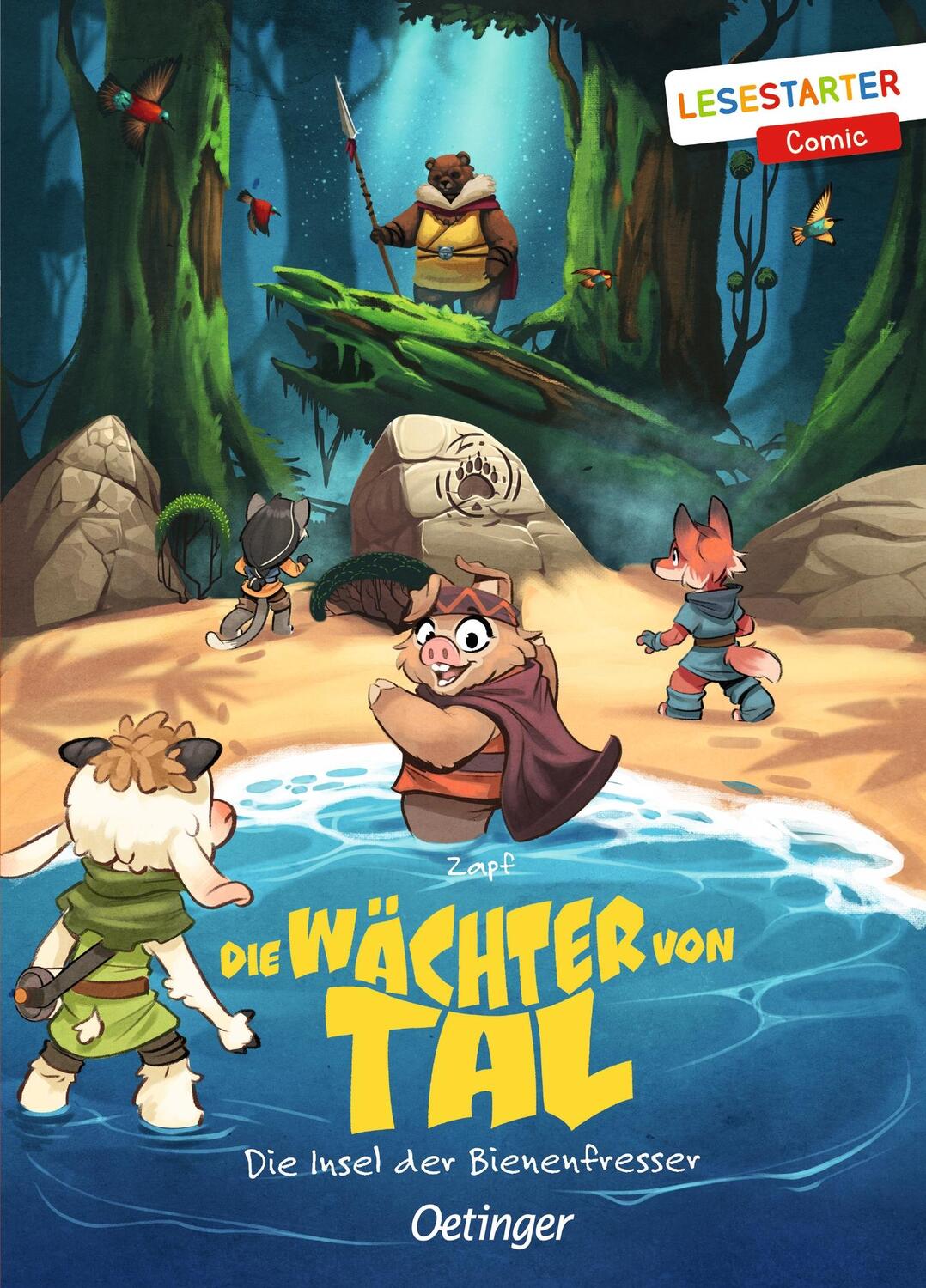 Cover: 9783789121425 | Die Wächter von Tal. Die Insel der Bienenfresser | Lesestarter. Comic
