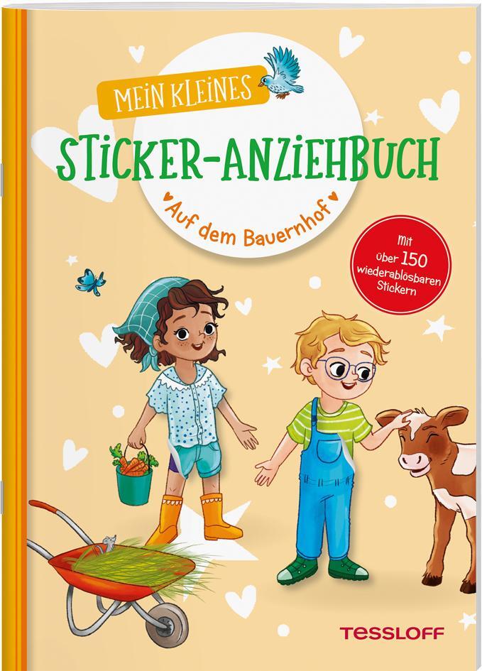 Cover: 9783788645151 | Mein kleines Sticker-Anziehbuch. Auf dem Bauernhof | Julia Reindl