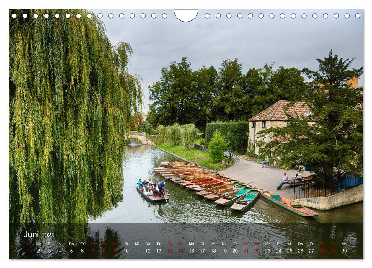 Bild: 9783435402960 | Cambridge street view (Wandkalender 2025 DIN A4 quer), CALVENDO...