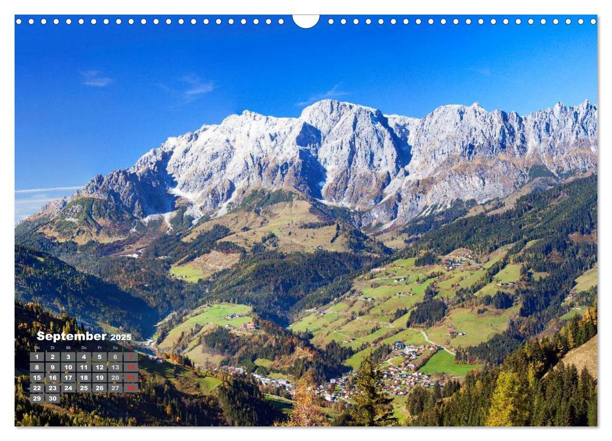 Bild: 9783435493531 | Die weiten Täler im Salzburger Land (Wandkalender 2025 DIN A3...